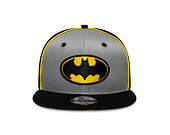 Kinder Kappe New Era - DC Piping 9FIFTY - Batman - Black / Grey