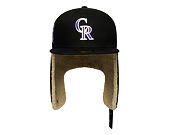 Kappe New Era - MLB World Series Cooperstown Dog-Ear 59FIFTY - Colorado Rockies - Black