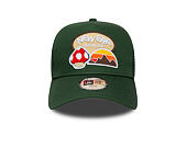 Kinder Kappe New Era - Branded Outdoor 9FORTY A-Frame Trucker - Cilantro Green