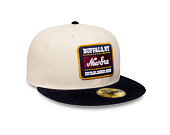 Kappe New Era - Branded Patch Cord 59FIFTY - Cream / Navy