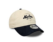 Kappe New Era - Branded Cord Mix 9TWENTY - Cream / Navy