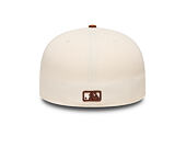 Kappe New Era - MLB League Essential 59FIFTY - NY Yankees - Cream / Deep Auburn