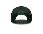 Kappe New Era - Branded Licence Plate 9FORTY A-Frame Trucker - Cilantro Green / Stone