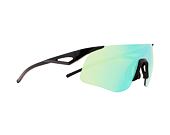 Sonnenbrille - Red Bull SPECT - MARK - Black/Smoke - Green Mirror