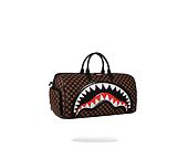 Tasche Sprayground - Sharks In Paris Wtf Bubble Brown Check Duffle
