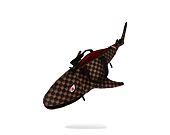 Tasche Sprayground - Sharks In Paris Wtf Bubble Brown Check Shark Duffle