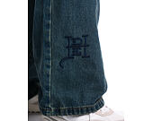 Hose Ed Hardy - Mens Fireball Dragon Dirty Wash Xxtra Denim Trousers Jeans - Green Tint