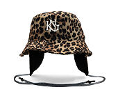 Hut Kangol - Interlock Earfap Bucket - Leopard Tan