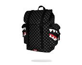 Other - Ručně Sprayground - Sharks In Paris Wtf Bubbly Black Check Monte Carlo
