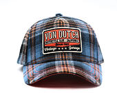 Kappe Von Dutch - Baseball - Checkered Patch - Navy