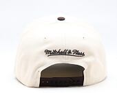 Kappe Mitchell & Ness - NBA Brown And Cream Pro Snapback - Boston Celtics - Cream