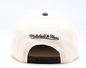 Kappe Mitchell & Ness - NBA Brown And Cream Pro Snapback Hwc - Milwaukee Bucks - Cream