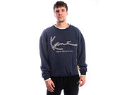 Pullover Karl Kani - Signature BRK Insert Oversized Crew - Blue