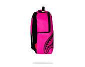 Rucksack Sprayground - Shark Central White Stencil Shark Pink Nylon Backpack