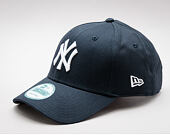 Kappe New Era 9FORTY MLB League Basic - NY Yankees - Navy / White