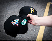 Kappe New Era 9FORTY The League Pittsburgh Pirates Team Colors Strapback