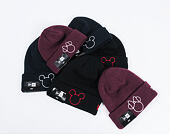 Kinder Mütze New Era Disney Knit Mickey Mouse Infant Black/Scarlet