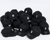 Kappe State of WOW ALPHABET - Uniform Baseball Cap Crown 2 Black/White Strapback