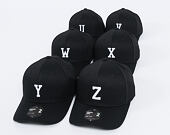 Kappe State of WOW ALPHABET - Whiskey Baseball Cap Crown 2 Black/White Strapback