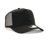 Kappe New Era - MLB Clean 9FORTY Trucker - NY Yankees - Black