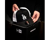Kappe New Era - MLB Clean 9FORTY Trucker - LA Dodgers - Black / White