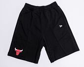 Shorts New Era NBA Team Logo Shorts - Chicago Bulls - Black