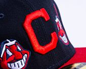 Kappe Adam Wave 59FIFTY MLB “Banned” Cleveland Indians Fitted