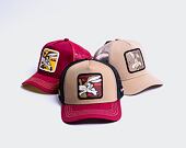 Kappe Capslab - Trucker Looney Tunes - Wile E. Coyote v.2 Trucker -Brown / Burgundy
