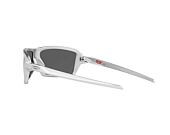 Sonnenbrille Oakley Cables X-Silver w/Prizm Black Polar 0OO9129 91291263