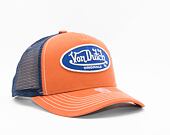 Kappe Von Dutch Boston Trucker Cotton Twill Orange/Navy