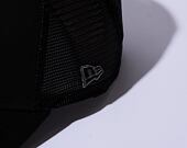 Kappe New Era - NBA Black on Black 9FORTY Trucker - LA Lakers - Black
