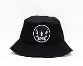 Hut Ari Ink  Crown Badge v.2 Flexfit Cotton Twill Bucket Hat Black