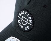 Kappe Brixton Crest C MP Snapback - Black