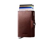 Geldbörse Secrid - Premium Twinwallet Dusk Dark Brown