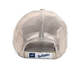 Kappe New Era 9FORTY Trucker MLB Home Field - LA Dodgers - Stone / Black