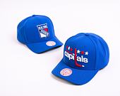 Basecap Mitchell & Ness NHL Team Ground 2.0 Pro Snapback Washington Capitals Blau