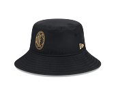 Hut New Era Black Gold Bucket ACMILAN Black