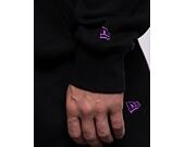 Pullover New Era League Essentials Oversized Hoody - NY Yankees - Black / Purple Nitro