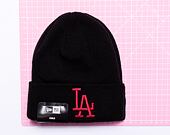 Kinder Mütze New Era MLB Kids League Essential Beanie - LA Dodgers - Black / Cardinal