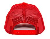 Kappe Reflection Luxury Fuzzy Trucker Supreme Red