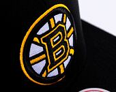 Kappe Mitchell & Ness NHL Top Spot Snapback Boston Bruins Black