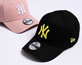 Kappe New Era 9FORTY MLB League Essential - NY Yankees - Black / Cyber Green