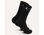 Socken Oakley Ellipse  3 pack Crew Sock Black