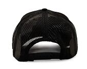 Kappe Capslab Trucker - Warner Bros - Rick and Morty - Schwarz / Metallic