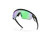 Sonnenbrille Oakley Sphaera Prizm Road Jade - Matte Black
