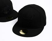 Kappe New Era - NBA Black on Black 59FIFTY - Chicago Bulls - Black