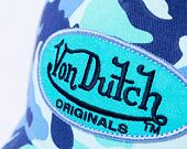 Kappe Von Dutch Austin Trucker - Camo Blue