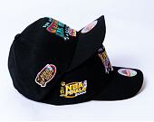 Kappe Mitchell & Ness - NBA Glow Up Classic Red - LA Lakers - Black