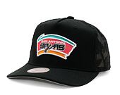 Kappe Mitchell & Ness - NBA Monogram Trucker Hwc San Antonio Spurs Black