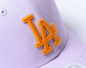 Damen Kappe New Era - 9FORTY League Essential - LA Dodgers - Pastel Purple / Orange